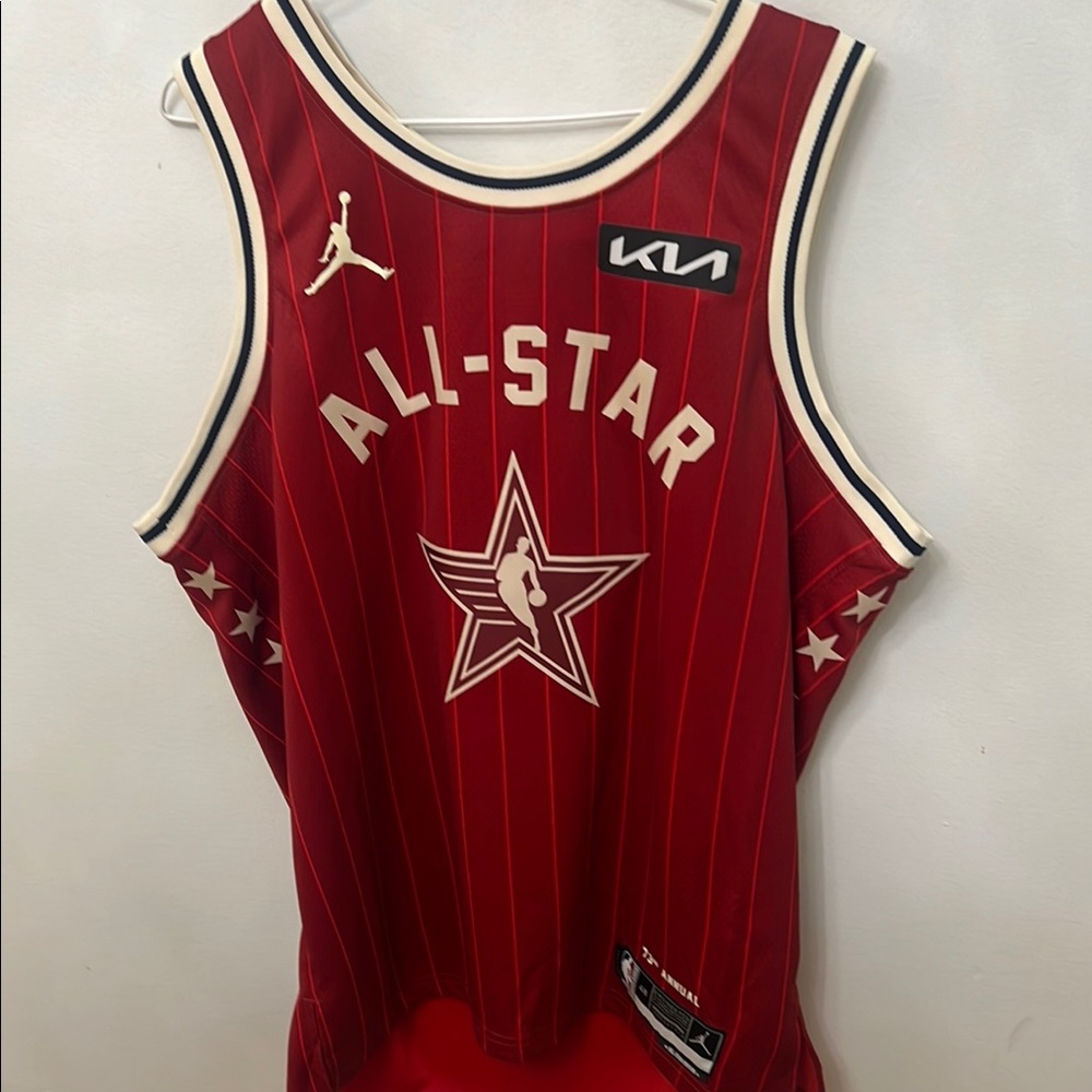 Red All-Star Basketball Jersey